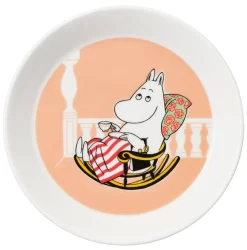 Astiat^Moomin Arabia Muumi lautanen 19 cm Muumimamma marmeladi