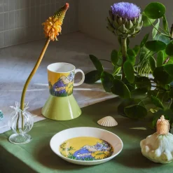 Astiat^Moomin Arabia Muumi lautanen 19 cm Hemuli keltainen