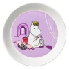 Astiat^Moomin Arabia Muumi Lautanen 19 cm Niiskuneiti liila