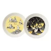 Astiat^Moomin Arabia Muumi Lautassetti Keltainen&hurraa 19 cm 2 kpl
