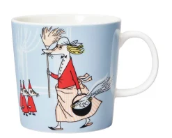 Astiat^Moomin Arabia Muumi muki 0,3 L Vilijonkka harmaa