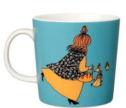 Astiat^Moomin Arabia Muumi muki Mymmelin äiti 0,3 L turkoosi