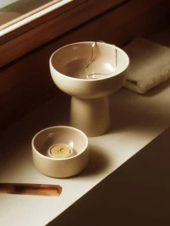 Tarjoilu^Arabia sisustuskulho Kirnu 16x16 cm beige