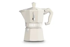 Juoma- Ja Baaritarvikkeet|Tarjoilu^Bialetti espressokeitin 3 k. Moka Exclusive kerma