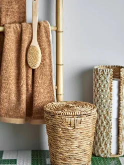 Säilytyskorit Ja Laatikot|Ruoansäilytys Ja Järjestys^Bloomingville kori Peri kannella natural