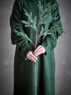 Koriste-Esineet^Bloomingville koristeoksa Pine vihreä