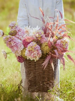 Koriste-Esineet^Bloomingville koristeoksa Eucalyptus punainen
