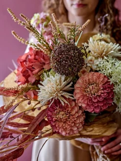 Koriste-Esineet^Bloomingville koristeoksa Allium ruskea