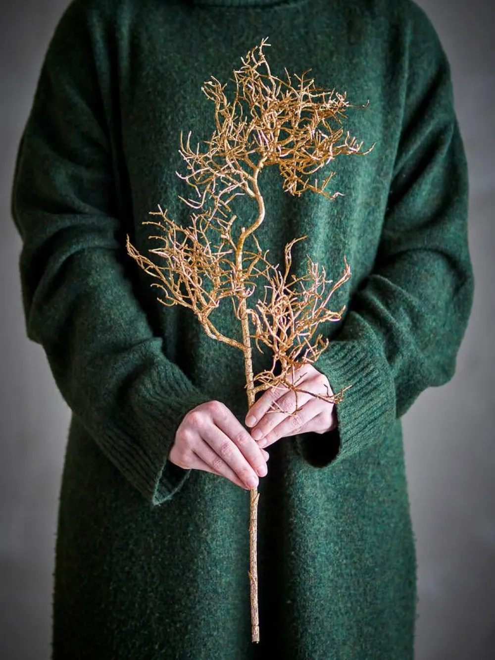 Koriste-Esineet^Bloomingville koristeoksa Coral kulta