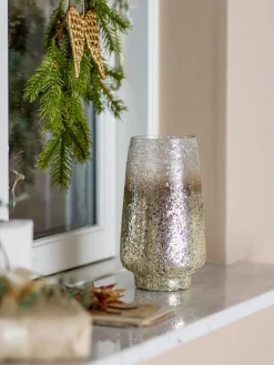 Lyhdyt Ja Kynttilänjalat^Bloomingville kynttilälyhty Lucina hopea