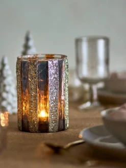 Lyhdyt Ja Kynttilänjalat^Bloomingville kynttilälyhty Cicilia kulta