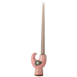 Lyhdyt Ja Kynttilänjalat^Bloomingville kynttilänjalka Trudy roosa