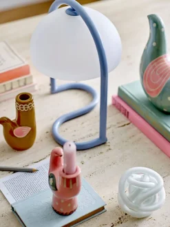 Lyhdyt Ja Kynttilänjalat^Bloomingville kynttilänjalka Trudy roosa