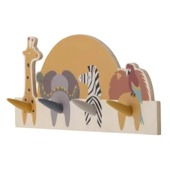 Hyllyt Ja Telineet|Lastenhuone^Bloomingville Mini naulakko Mallen ruskea