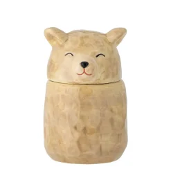 Lastenhuone^Bloomingville Mini purkki Puk kannella ruskea