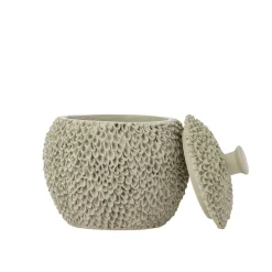 Koriste-Esineet|Ruoansäilytys Ja Järjestys^Bloomingville rasia Briar kannella harmaa