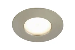 Kosteantilanvalaisimet^Briloner LED moduuli 5W IP44 ulkokäyttöön harjattu teräs