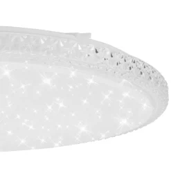 Sisustusvalaisimet^Briloner LED-plafondi CCT tähtikuviokupu ja kristallikoriste