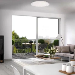 Sisustusvalaisimet^Briloner LED-plafondi CCT tähtikuviokupu ja kristallikoriste