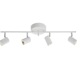 Sisustusvalaisimet^By Rydu00e9ns By Rydéns Correct 4-o.s kattovalaisin mattavalkoinen