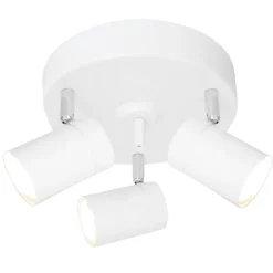 Sisustusvalaisimet^By Rydu00e9ns By Rydéns Correct 3-os kattovalaisin mattavalkoinen