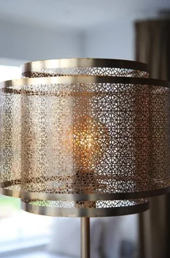 Sisustusvalaisimet^By Rydu00e9ns By Rydéns Hermine lattiavalaisin mattamessinki