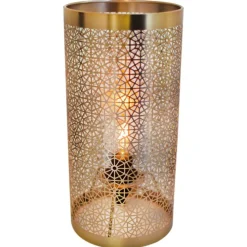 Sisustusvalaisimet^By Rydu00e9ns By Rydéns Hermine pöytävalaisin mattamessinki