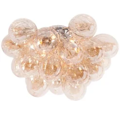 Sisustusvalaisimet^By Rydu00e9ns By Rydéns kattoplafondi Gross Ø 50 cm amber