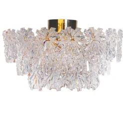 Sisustusvalaisimet^By Rydu00e9ns By Rydéns kattoplafondi Lorraine messinki/kirkas