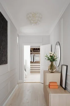 Sisustusvalaisimet^By Rydu00e9ns By Rydéns kattoplafondi Lorraine messinki/kirkas