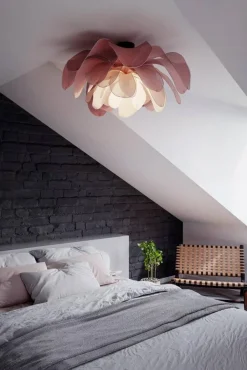 Sisustusvalaisimet^By Rydu00e9ns By Rydéns kattoplafondi Lou Lou rosa