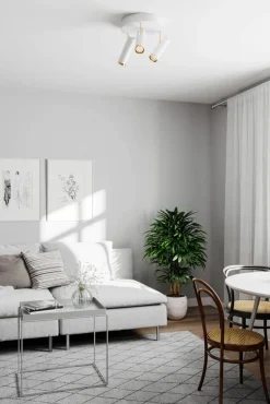 Sisustusvalaisimet^By Rydu00e9ns By Rydéns Puls 3-osainen kattospotti mattavalkoinen