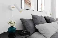 Sisustusvalaisimet^By Rydu00e9ns By Rydéns Puls 1-osainen seinävalaisin  mattavalkoinen