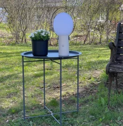 Sisustusvalaisimet^By Rydu00e9ns By Rydéns pöytävalaisin Bari IP44 beige