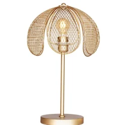 Sisustusvalaisimet^By Rydu00e9ns By Rydéns pöytävalaisin Daisy kulta