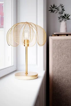 Sisustusvalaisimet^By Rydu00e9ns By Rydéns pöytävalaisin Daisy kulta