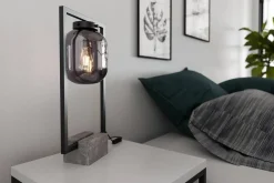 Sisustusvalaisimet^By Rydu00e9ns By Rydéns pöytävalaisin Dixton savunharmaa