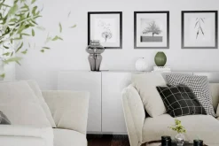 Sisustusvalaisimet^By Rydu00e9ns By Rydéns pöytävalaisin Dolores savunharmaa