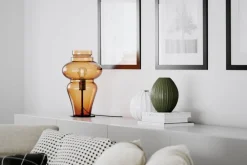 Sisustusvalaisimet^By Rydu00e9ns By Rydéns pöytävalaisin Dolores konjakki