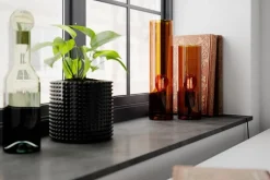 Sisustusvalaisimet^By Rydu00e9ns By Rydéns pöytävalaisin Flake 30 cm konjakki