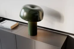 Sisustusvalaisimet^By Rydu00e9ns By Rydéns pöytävalaisin Lean on Me tummanvihreä