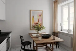 Sisustusvalaisimet^By Rydu00e9ns By Rydéns pöytävalaisin Lumi mattamusta/valkoinen