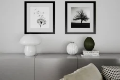 Sisustusvalaisimet^By Rydu00e9ns By Rydéns pöytävalaisin Mira Mushroom valkoinen