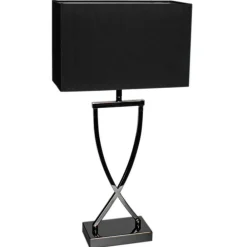 Sisustusvalaisimet^By Rydu00e9ns By Rydéns pöytävalaisin Omega 52 Mustakromi