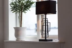 Sisustusvalaisimet^By Rydu00e9ns By Rydéns pöytävalaisin Paragon 69 mattamusta