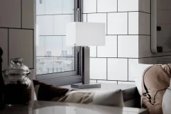 Sisustusvalaisimet^By Rydu00e9ns By Rydéns pöytävalaisin Prime 47 cm valkoinen