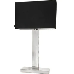 Sisustusvalaisimet^By Rydu00e9ns By Rydéns pöytävalaisin Prime 69 cm kromi/musta varjostin