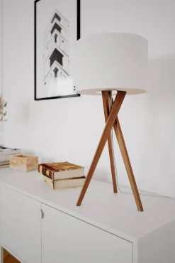 Sisustusvalaisimet^By Rydu00e9ns By Rydéns pöytävalaisin Vega tammi/valkoinen