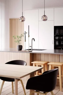 Sisustusvalaisimet^By Rydu00e9ns By Rydéns riippuvalaisin Boyle savunharmaa