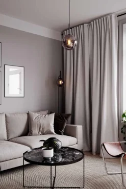 Sisustusvalaisimet^By Rydu00e9ns By Rydéns riippuvalaisin Boyle savunharmaa